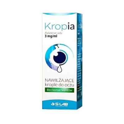 Miniaturka artykułu - Kropia Nawilżające krople do oczu - 10ml