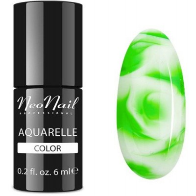 Miniaturka artykułu - NeoNail Lakier Hybrydowy Green Aquarelle 5751-1 - 6ml