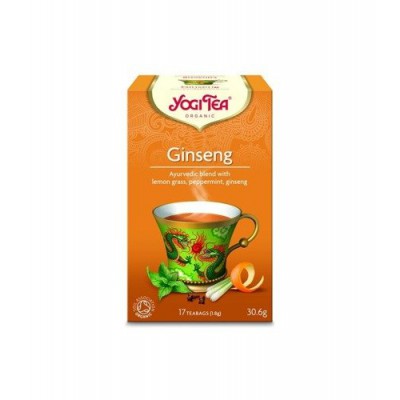 Miniaturka artykułu - YOGI TEA Herbata z żeń-szeniem, 17x1,8g