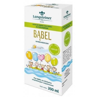 Miniaturka artykułu - Bąbel Płyn do kąpieli na przeziębienie dla dzieci - 200ml