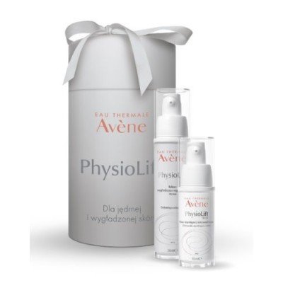 Miniaturka artykułu - AVENE PHYSIOLIFT Zestaw Balsam do twarzy na noc, 30 ml+ krem pod oczy, 15 ml
