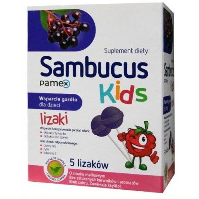 Sambucus Kids lizaki - 5 szt. USZKODZONE TEKTUROWE OPAKOWANIE