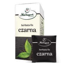 Miniaturka artykułu - Herbapol Herbata czarna fix - 20 saszetek