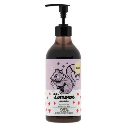 Miniaturka artykułu - YOPE Mydło Zimowe okruszki, 500ml