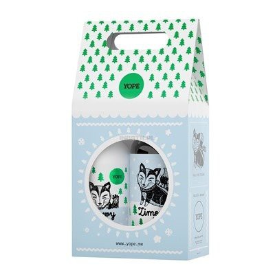 Miniaturka artykułu - YOPE Zestaw Zimowy las balsam + mydło, 800ml