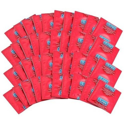 Miniaturka artykułu - Durex Fetherlite Ultra Thin Prezerwatywy, 40 sztuk
