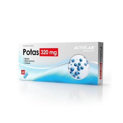 Miniaturka artykułu -  ACTIVLAB Potas 320 mg - 60kaps.