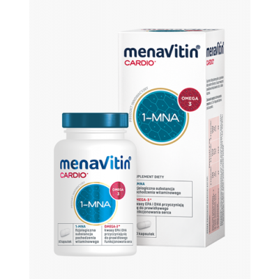 Miniaturka artykułu - Menavitin Cardio - 60kaps.