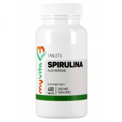 Miniaturka artykułu - MyVita Spirulina - 400tabl.