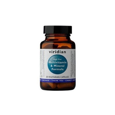 Miniaturka artykułu - VIRIDIAN HF Multivit & Mineral Formula - 30 kapsułek