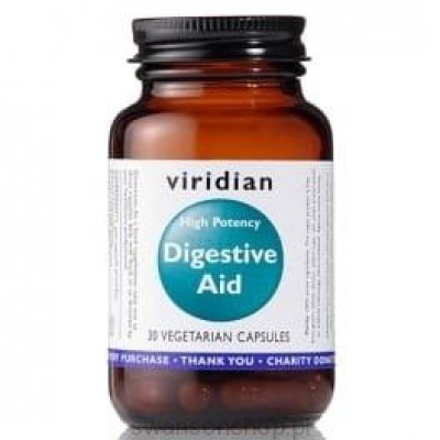 VIRIDIAN Digestive Aid Enzymy trawienne - 30 kapsułek