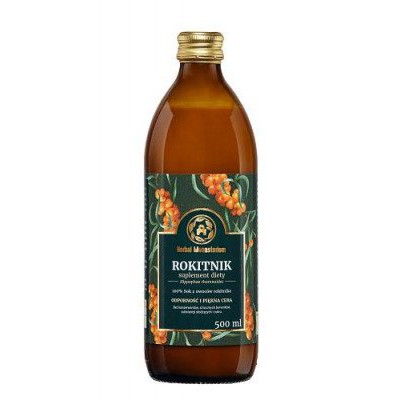 Miniaturka artykułu - Herbal Monasterium Sok z Rokitnika - 500ml