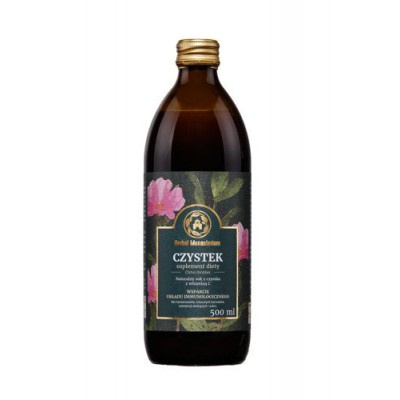 Miniaturka artykułu - HERBAL MONASTERIUM Sok z Czystka - 500ml
