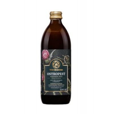 Miniaturka artykułu - HERBAL MONASTERIUM Sok z Ostropestu - 500ml
