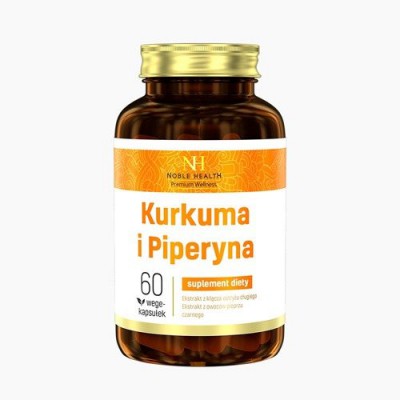 Kurkuma i Piperyna - vege 60 kapsułek