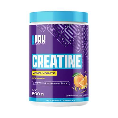 Miniaturka artykułu - 6Pak Nutrition Creatine Monohydrate smak pomarańczowy, 500 g