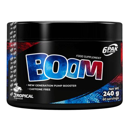 Zdjęcie produktu - 6pak Nutrition Boom smak tropikalny, 240 g