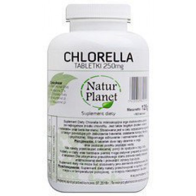 Miniaturka artykułu - NaturPlanet Chlorella - 500tabl.