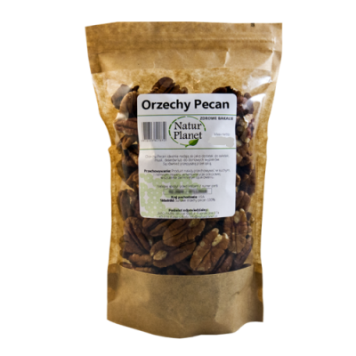 Miniaturka artykułu - NaturPlanet Orzechy Pecan - 100g