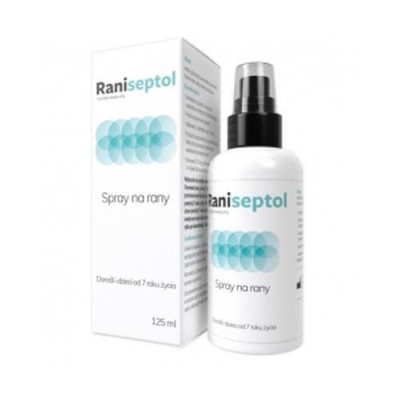 Miniaturka artykułu - Raniseptol spray na rany - 125 ml