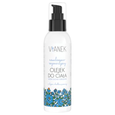 Miniaturka artykułu - VIANEK  Nawilżająco-regenerujący olejek do ciała - 200ml
