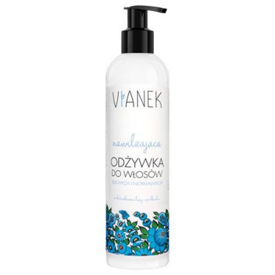 Miniaturka artykułu - VIANEK  Nawilżająca odżywka do włos&oacute;w, 300ml