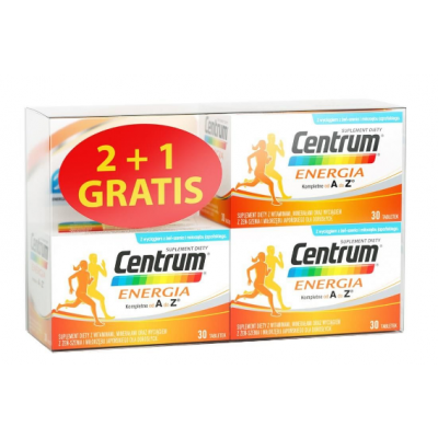 Miniaturka artykułu - Centrum Energia PROMOPACK 2+1 (90 tab.)