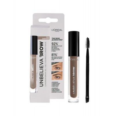 Miniaturka artykułu - L'OREAL Unbelieva Brow 104 Chatain - 3.4ml