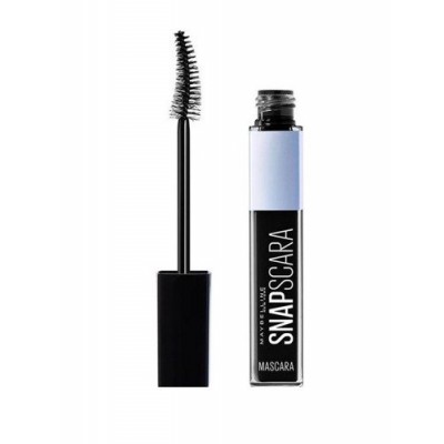 Miniaturka artykułu - Maybelline Snapscara Tusz do Rzęs 01 Pitch Black, czarny - 1szt.