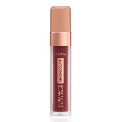 Miniaturka artykułu - L'OREAL Les Chocolats Ultra Matte 868 Cacao Crush - 1szt.