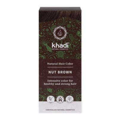 Miniaturka artykułu - KHADI Henna orzechowy brąz - 100g