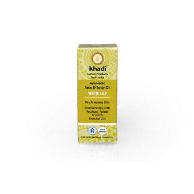 Miniaturka artykułu - KHADI olejek do twarzy i ciała lilia - 10ml