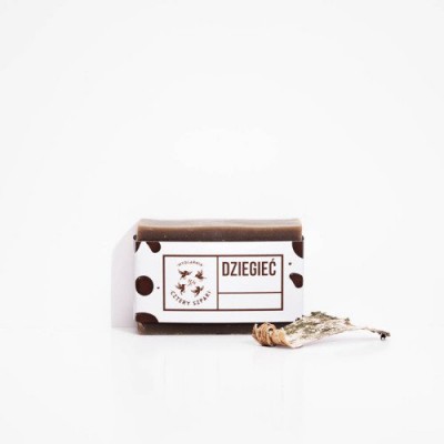 Miniaturka artykułu - CZTERY SZPAKI (4szpaki) Mydło dziegciowe, 110g