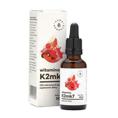 Miniaturka artykułu - Witamina K2mk7 - krople (30ml)