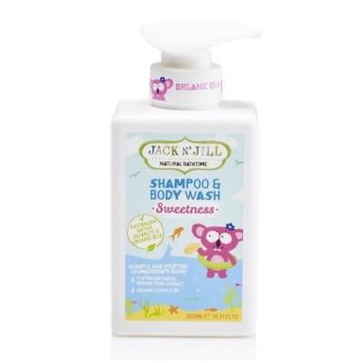 Miniaturka artykułu - Jack N'Jill Szampon i Żel do Kąpieli Sweetnes - 300ml