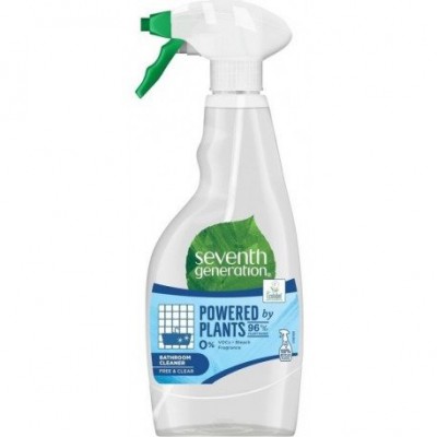 Miniaturka artykułu - Seventh Generation Spray do czyszczenia łazienki Free & Clear, 500ml