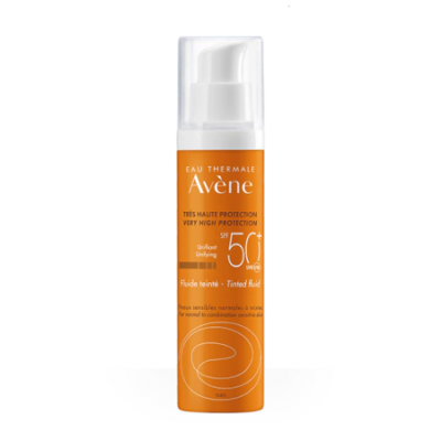 Miniaturka artykułu - AVENE Fluid koloryzujący SPF 50+ - 50ml