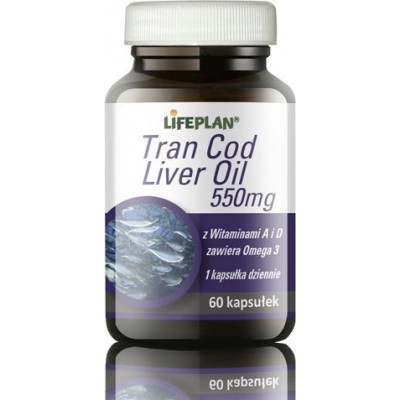Tran Cod Liver Oil 550mg - 60kaps.