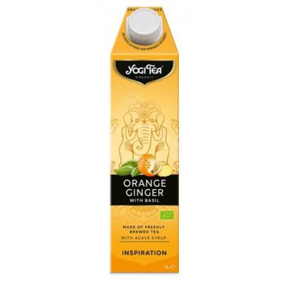 Miniaturka artykułu - YOGI TEA Nap&oacute;j Orange ginger, 1L