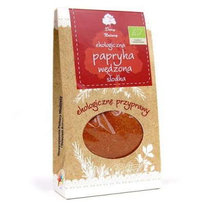 Miniaturka artykułu - Papryka wędzona słodka 50g DARY NATURY