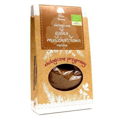 Miniaturka artykułu - Gałka muszkatołowa mielona - 30g DARY NATURY