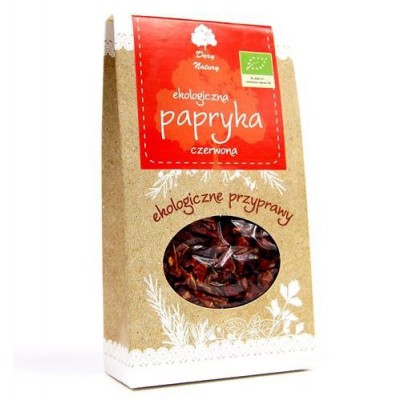 Miniaturka artykułu - Papryka czerwona słodka - 50g DARY NATURY