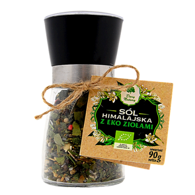 Miniaturka artykułu - S&oacute;l himalajska z ziołami 90g DARY NATURY