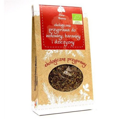 Miniaturka artykułu - Przyprawa do wołowiny, baraniny, dziczyzny - 40g DARY NATURY