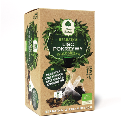Miniaturka artykułu - DARY NATURY Pokrzywa liść 15x1g 