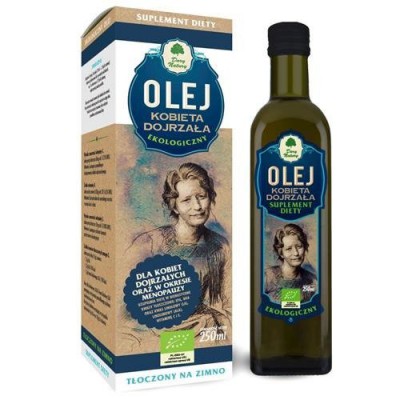 Miniaturka artykułu - Olej kobieta dojrzała - 250ml DARY NATURY