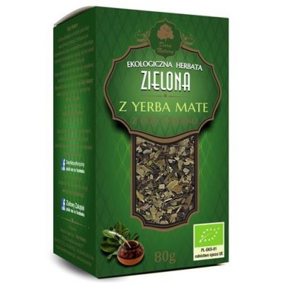 Miniaturka artykułu - DARY NATURY Herbata z Yerba Mate 80g