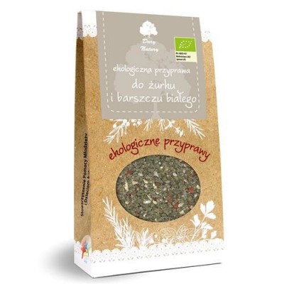 Miniaturka artykułu - Przyprawa do żurku i barszczu białego- 50g DARY NATURY