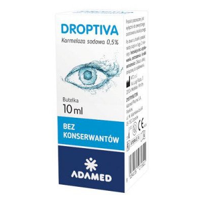 Miniaturka artykułu - DROPTIVA krople do oczu - 10 ml