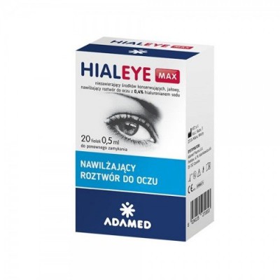 Miniaturka artykułu - HIALEYE MAX, 20x0,5ml